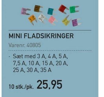 Thansen Mini fladsikringer tilbud