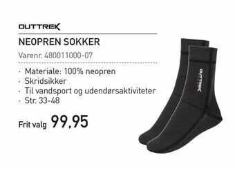 Thansen Neopren sokker tilbud