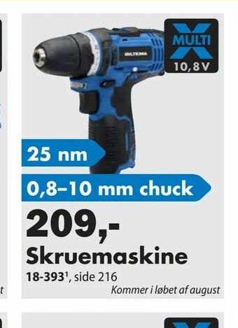 Biltema Skruemaskine tilbud