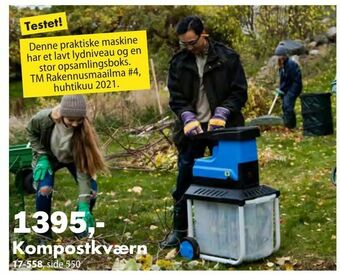 Biltema Kompostkværn tilbud