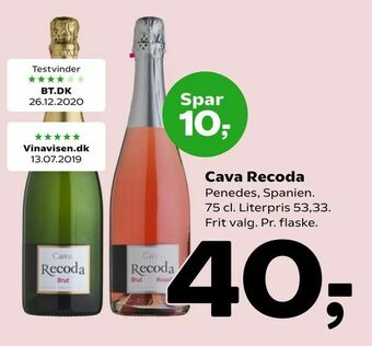 Coop 365 Cava Recoda tilbud