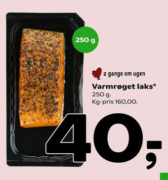 Coop 365 Varmrøget laks tilbud