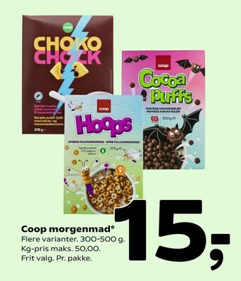 Coop 365 Coop morgenmad tilbud