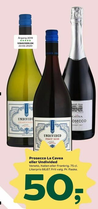 Coop 365 Prosecco La Cavea eller Undivided tilbud