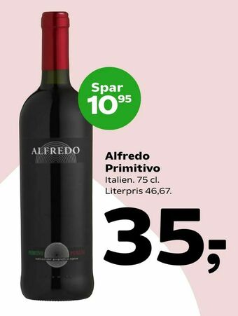 Coop 365 Alfredo Primitivo tilbud