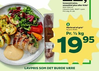 Coop 365 Mørbrad af gris tilbud