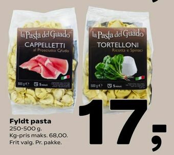 Coop 365 Fyldt pasta tilbud