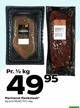 Coop 365 Marineret flanksteak tilbud