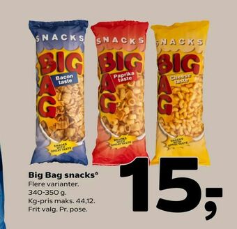 Big Bag snacks