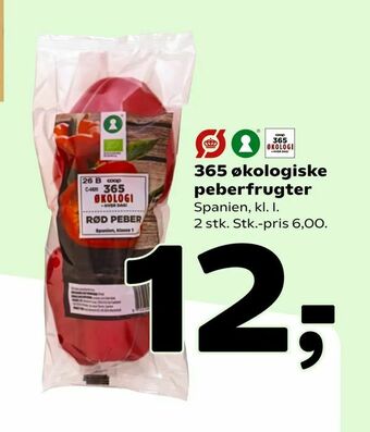 365 økologiske peberfrugter