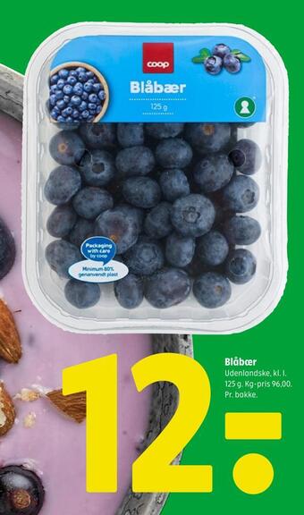 Coop 365 Blåbær tilbud