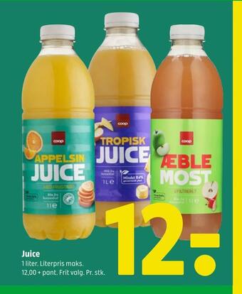 Coop 365 Juice tilbud
