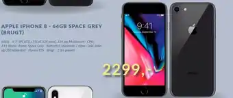 CBC Appe iPhone 8- 64gb Space Grey ( Brugt) tilbud