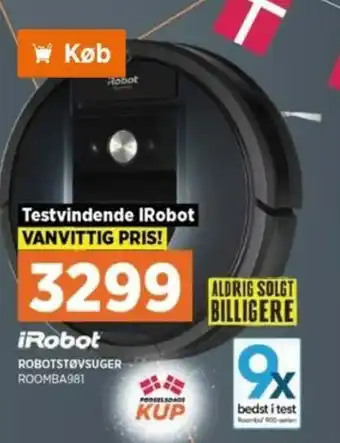 Irobot Robotstøvsuger ROOMBA981