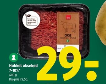 Coop 365 Coop hakket oksekød tilbud
