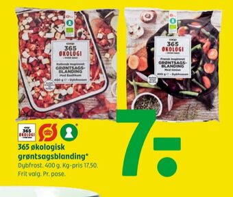 Coop 365 Coop 365 grøntsager tilbud