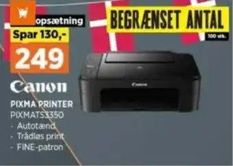 Canon Pixma Printer PIXMATS3350