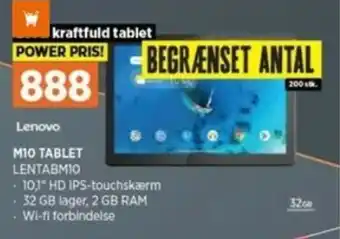 Power Lenovo M10 Tablet LENTABM10 tilbud