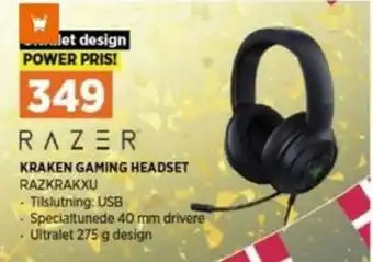 Kraken Gaming Headset RAZKRAKXU