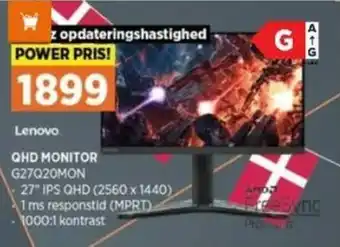 Power QHD Monitor G27Q20MON tilbud