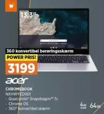 Power Acer Chromebook NXHWYED001 tilbud