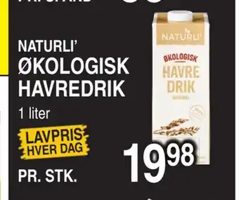 ABC Lavpris Økologisk havredrik tilbud