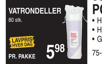 ABC Lavpris Vatrondeller tilbud