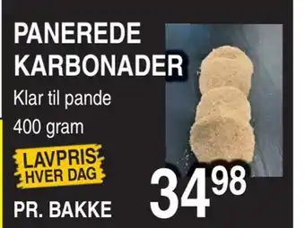 Panerede karbonader