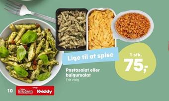 Pastasalat eller bulgursalat