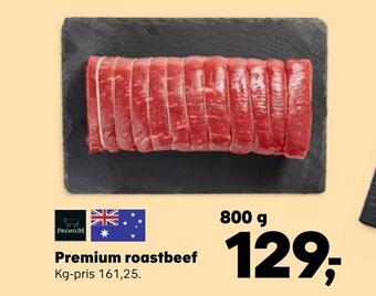 Kvickly Premium roastbeef tilbud