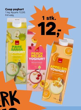 SuperBrugsen Coop yoghurt tilbud