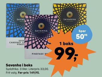 Kvickly Savanha i boks tilbud