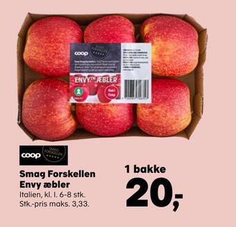 SuperBrugsen Smag forskellen envy æbler tilbud