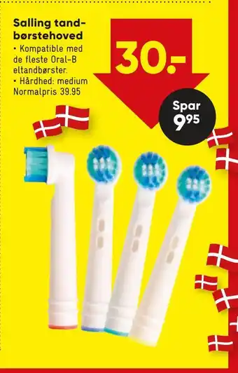 Salling tandbørstehoved