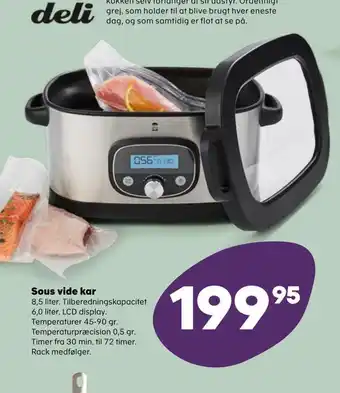 Kvickly Sous vide kar tilbud