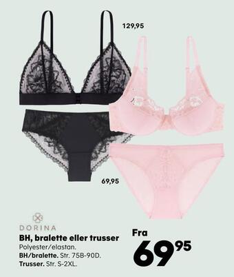 Kvickly Bh, bralette eller trusser tilbud