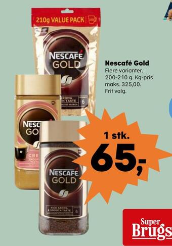 SuperBrugsen Nescafé gold tilbud