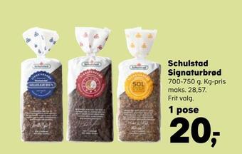 SuperBrugsen Schulstad signaturbrød tilbud