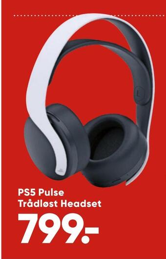 Bilka Ps5 pulse trådløst headset tilbud