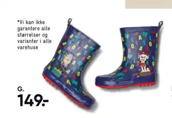 Bilka Gummistøvler med kendt figurer tilbud