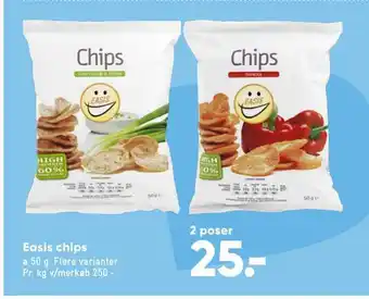 Bilka Easis chips tilbud