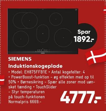 Induktionskogeplade