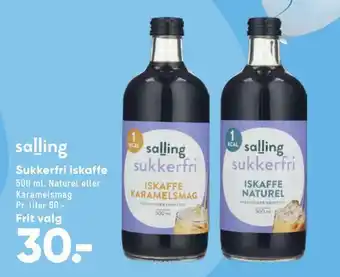 Bilka Sukkerfri iskaffe tilbud