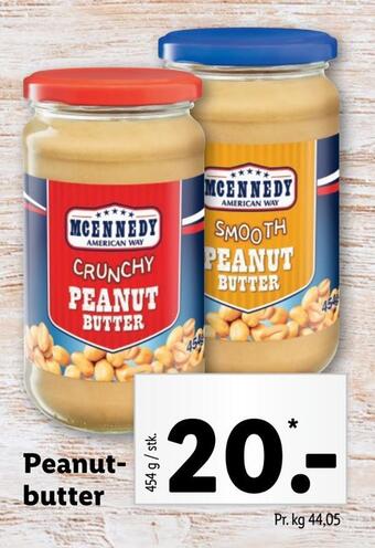 Lidl Peanutbutter tilbud