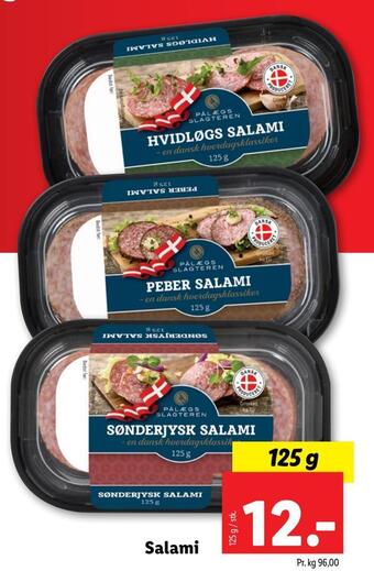 Lidl Salami tilbud