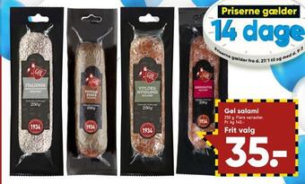 Gøl salami