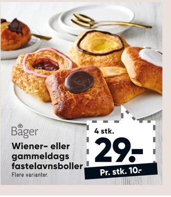 Bilka Wiener- eller gammeldags fastelavnsboller tilbud