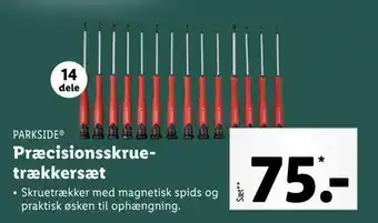 Lidl Præcisionsskruetrækkersæt tilbud