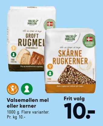 Valsemøllen mel eller kerner