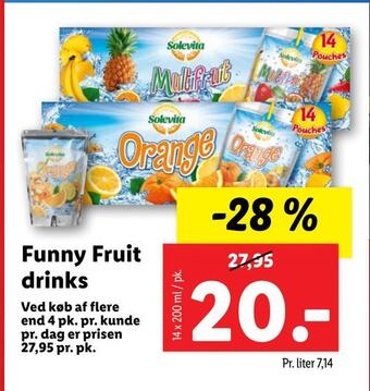 Funny fruit drinks